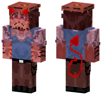 007n7 Forsaken 6888116 Minecraft Bedrock skin
