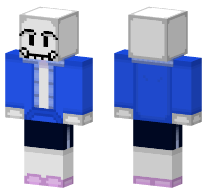2025 Rtale Sans Minecraft Bedrock skin