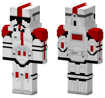 327th Legion Clone Trooper Minecraft Bedrock skin