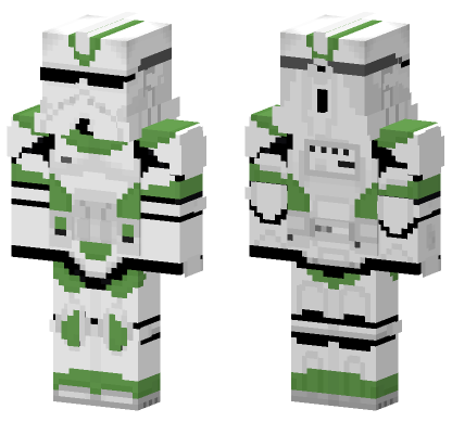 442nd Legion Siege Breakers Clone Trooper Minecraft Bedrock skin