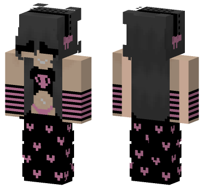 45 Kuromi 3 6 Minecraft Bedrock skin