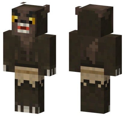 4j Studios Werewolf Minecraft Bedrock skin