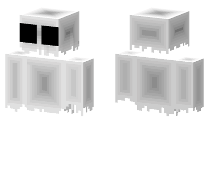 5d222hd Ghost Skin Minecraft Bedrock skin