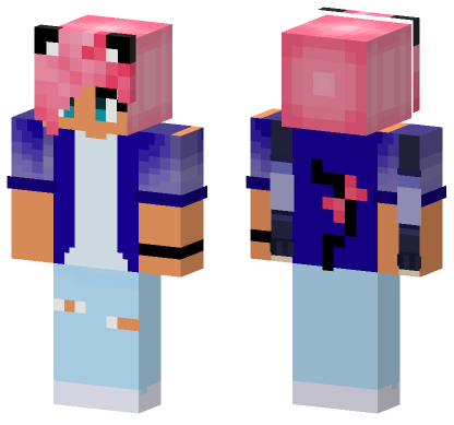 A Touch Of Pink Minecraft Bedrock skin