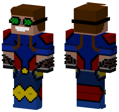 Aaron Steel 5529555 Minecraft Bedrock skin