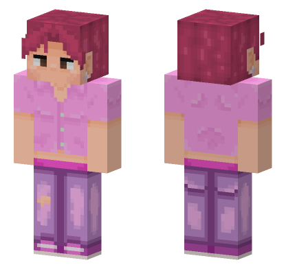 Abby Saja Game Show Fit Minecraft Bedrock skin