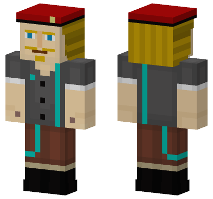 Accurate Milo Minecraft Bedrock skin