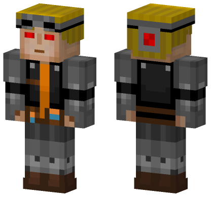 Accurate Pama Chipped Lukas Minecraft Bedrock skin