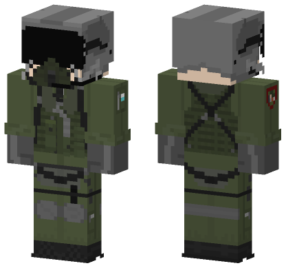 Ace Combat Blaze Ragriz Squadron Variant Minecraft Bedrock skin