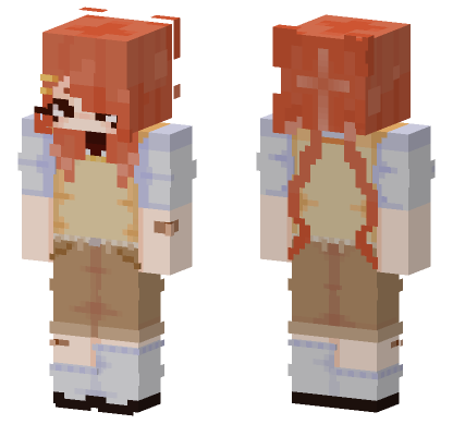 Adaia Younger Girl Minecraft Bedrock skin