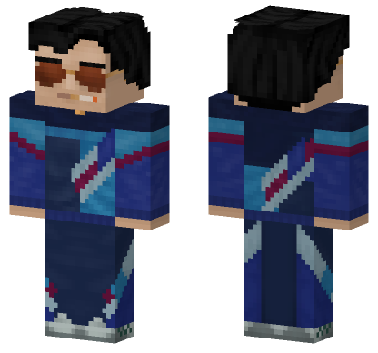 Adidas Retro Outfit Minecraft Bedrock skin