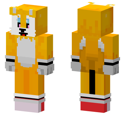 Adorable Tails Minecraft Bedrock skin