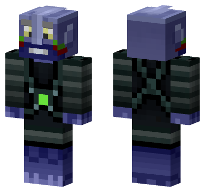 Agent Cobalt Skin Minecraft Bedrock skin
