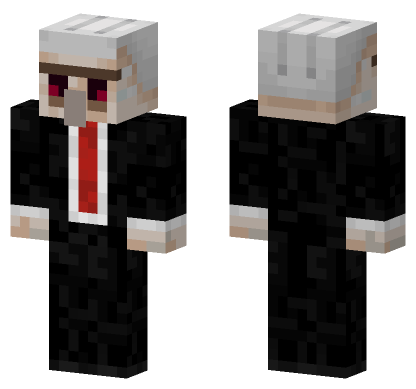 Agent Iron Golem Minecraft Bedrock skin
