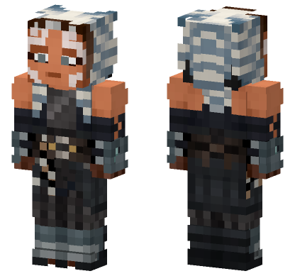 Ahsoka Tano Minecraft Bedrock skin