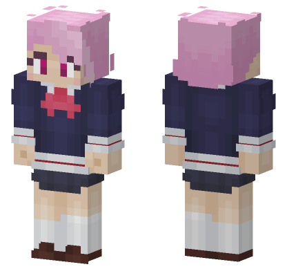 Aira Shiratori Minecraft Bedrock skin