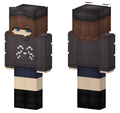 Aisha Original HD Skin Minecraft Bedrock skin