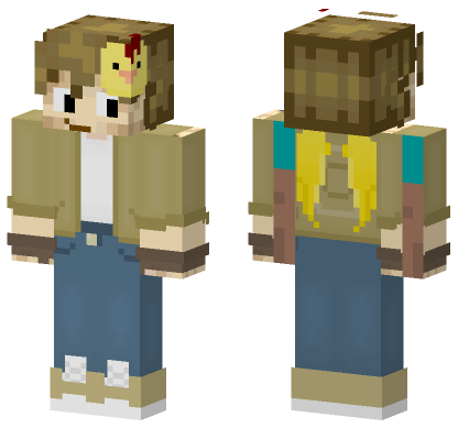 Aj Chikn Skin Minecraft Bedrock skin