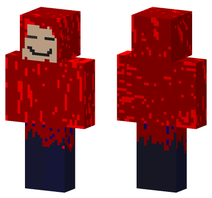 Aka Manto 6457650 Minecraft Bedrock skin
