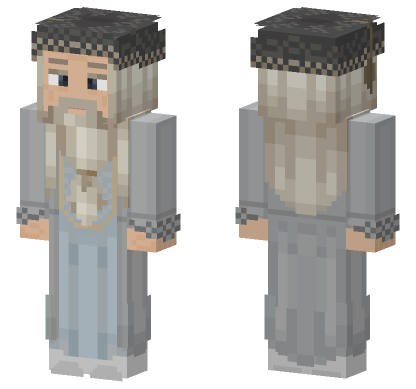 Albus Dumbledore With Hat Minecraft Bedrock skin