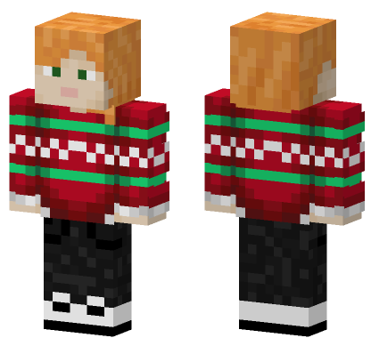 Alex Sweater 6 Minecraft Bedrock skin