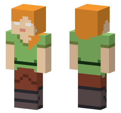Alexbrine Skin Minecraft Bedrock skin