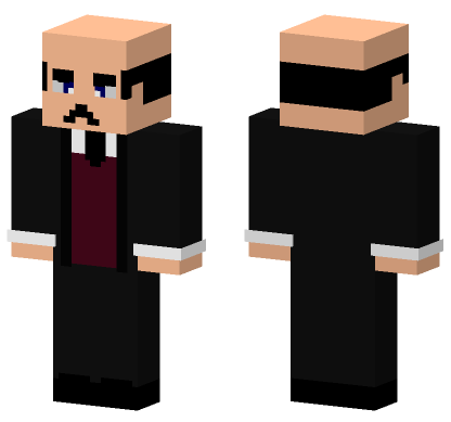 Alfred Pennyworth 4892146 Minecraft Bedrock skin