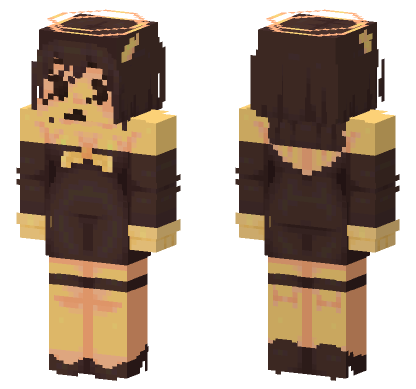 Alice Angel Sepia Minecraft Bedrock skin