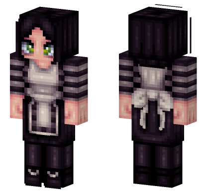 Alice Liddell London Minecraft Bedrock skin