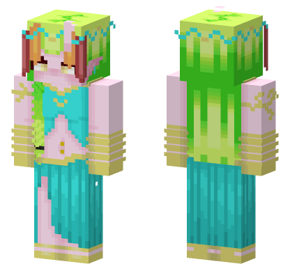 Alien First Form Minecraft Bedrock skin
