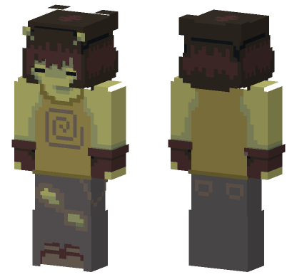 Alien Kid Jam Submission Minecraft Bedrock skin