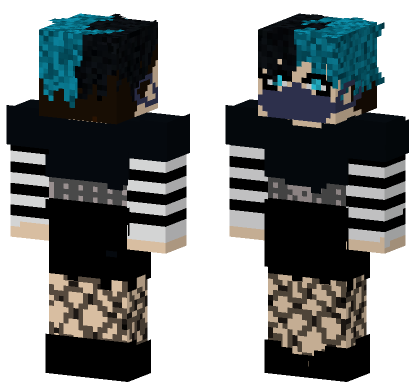 Alt HD Minecraft Bedrock skin