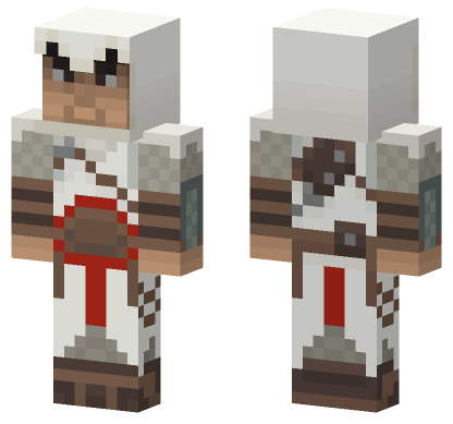 Altair Assassin Robes Minecraft Bedrock skin