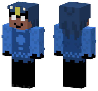 Alula Blue Bird Minecraft Bedrock skin