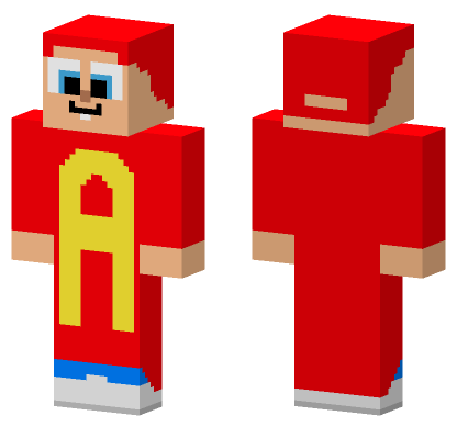 Alvin Seville Chipmunk Minecraft Bedrock skin