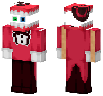 Amazing Digital Circus Caine Minecraft Bedrock skin