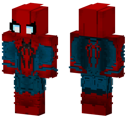Amazing Spider-Man Skin Minecraft Bedrock skin