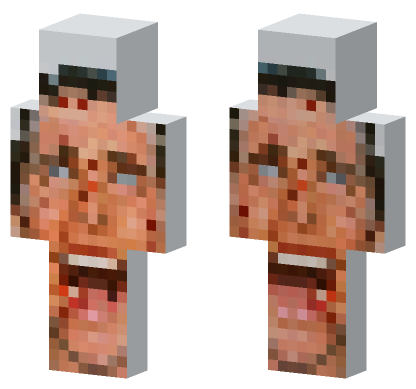 American Psycho Minecraft Bedrock skin