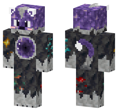 Amethyst Cat Minecraft Bedrock skin