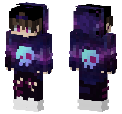 Amethyst Shade Minecraft Bedrock skin