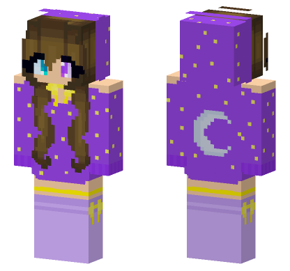 Amongst All Of Those Stars Minecraft Bedrock skin