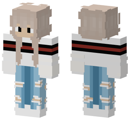 Ana Ethananimatez We Don't Talk Anymore Minecraft Bedrock skin