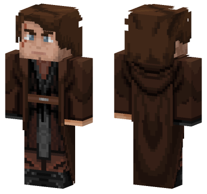 Anakin Skywalker Star Wars Minecraft Bedrock skin