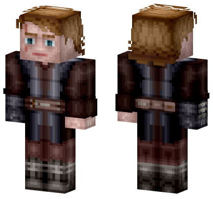 Anakin Skywalker Star Wars Episode III Minecraft Bedrock skin