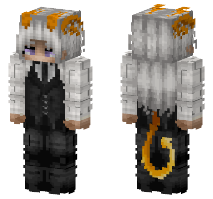 Anathema Aureum Judex Minecraft Bedrock skin