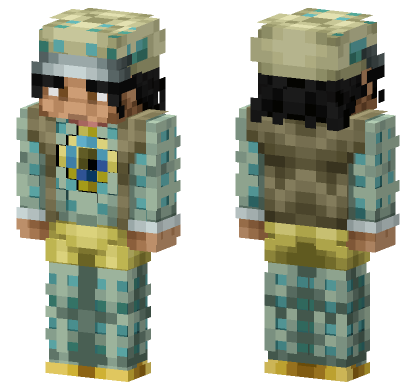 Andre Boomboom Minecraft Bedrock skin
