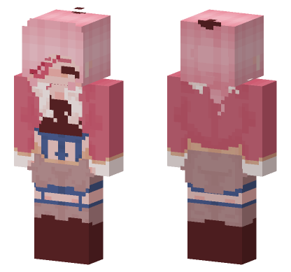 Angela Lynx Joestar Skin Request Minecraft Bedrock skin