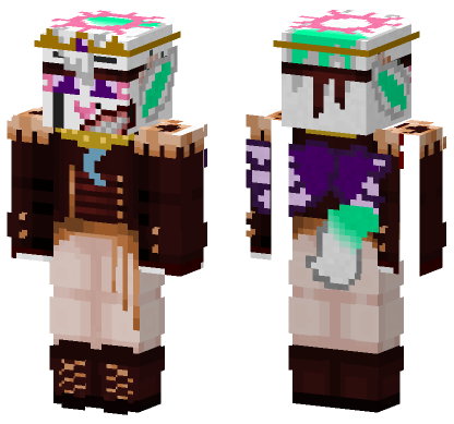 Anglofoxslice 16 Minecraft Bedrock skin