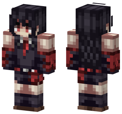 Anime 11 Minecraft Bedrock skin