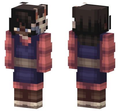 Anime 12 Minecraft Bedrock skin